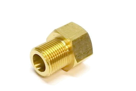 Переходник 1/4 внут. - 3/8 внеш., 250 Бар, латунь