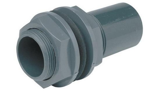 Муфта для герметичного прохода стенки бака D 50х2" ПВХ