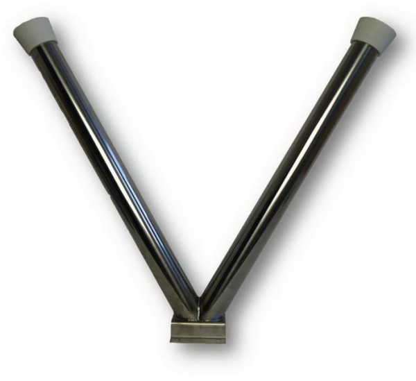 Держатель пистолета, напольный, двойной, V-образный