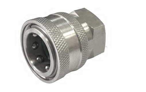 Муфта-байонет 250 Бар, нерж. сталь, 3/8 внутр.