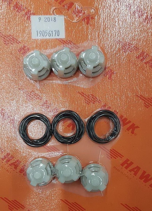 Комплект клапанов для для помп серии NHDP арт. 1.905-617.0