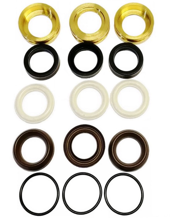 Комплект уплотнений с латунью D-18 мм для помпы RR 15.20 арт. 47114
