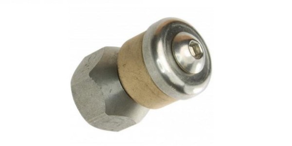 Форсунка (сопло) вращающаяся для промывки труб. 3 струи назад, разм. 045, вход 1/8 внут.