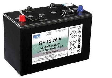Аккумулятор тяговый, необслуживаемый, гелевый,  12 В, 76 Ач