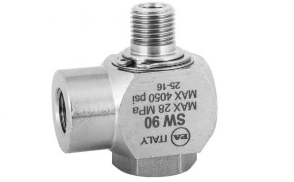 Поворотная муфта 90° для консоли PA