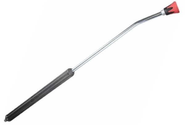 Копье литое L=80 см изогнутое (красный наконечник копья), 400 bar, 1/4внеш-1/4внут