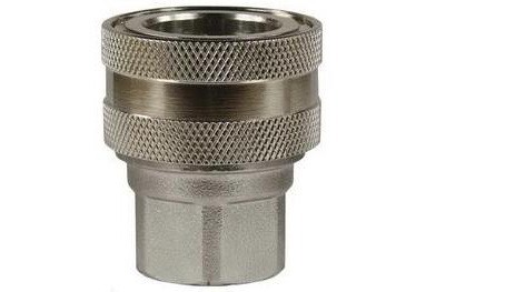 Муфта-байонет 250 Бар, 3/8внут, никелир. латунь