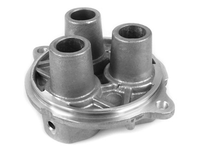 Крышка картера / направляющая поршней