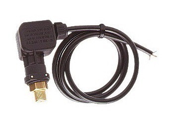 Выключатель по давлению, 40 Бар, 1/8 внеш. черный