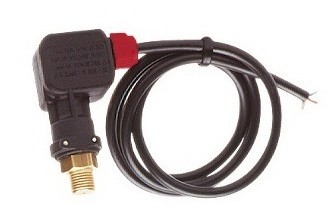 Выключатель по давлению, 25 Бар, 1/8 внеш. черный