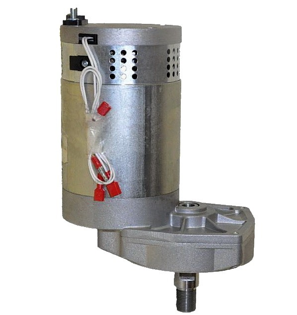 Мотор привода щетки 24 В, 550 Ватт