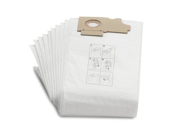 Фильтр-мешки флисовые для CV 36/2, 46/2, 10 шт