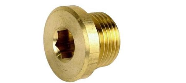 Заглушка 3/8 внеш., латунь