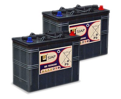 Комплект аккумуляторных батарей 12 В/105 Ач 9.837-662.0