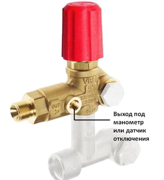 Регулятор давления VRF2 с выходом под датчик