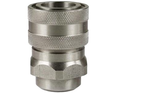 Муфта-байонет 250 Бар, нерж. сталь, 1/4 внутр.