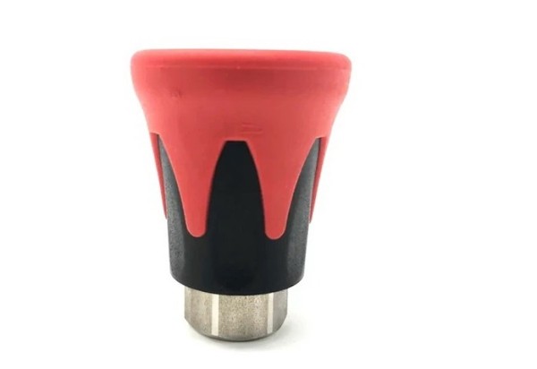 Защита форсунки (красная), 500bar, 1/4внут, нерж.сталь