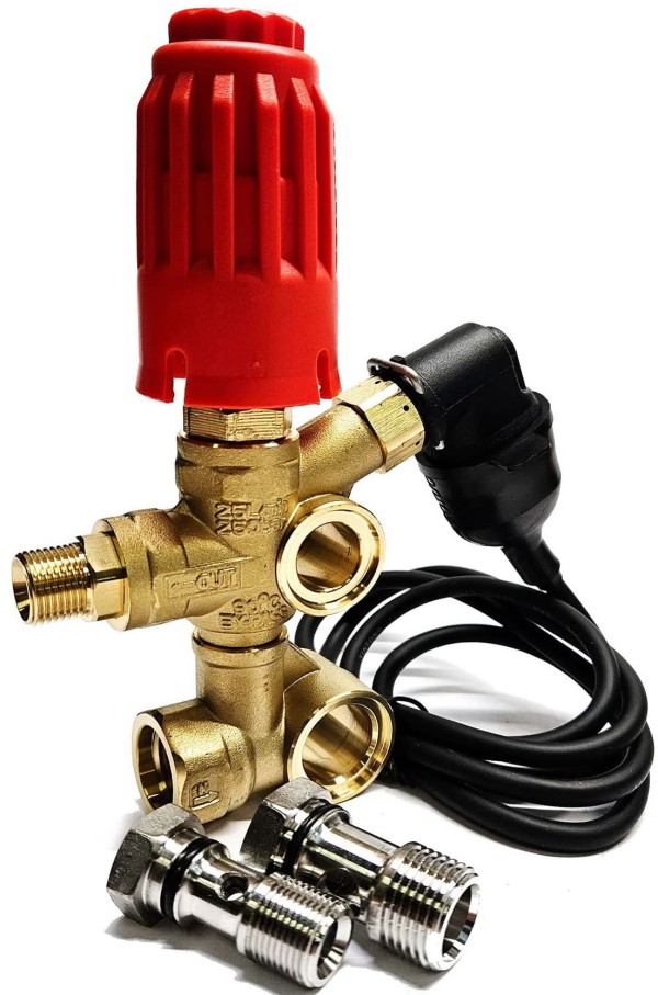 Регулятор высокого давления ST-VCR-736, 250 Бар, 25 л/мин, G1/2-G3/8-G1/2