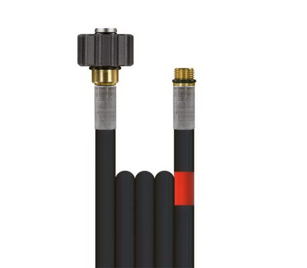 Шланг для прочистки труб и промывки канализации 10m 300 Бар износостойкий арт. 420301010 