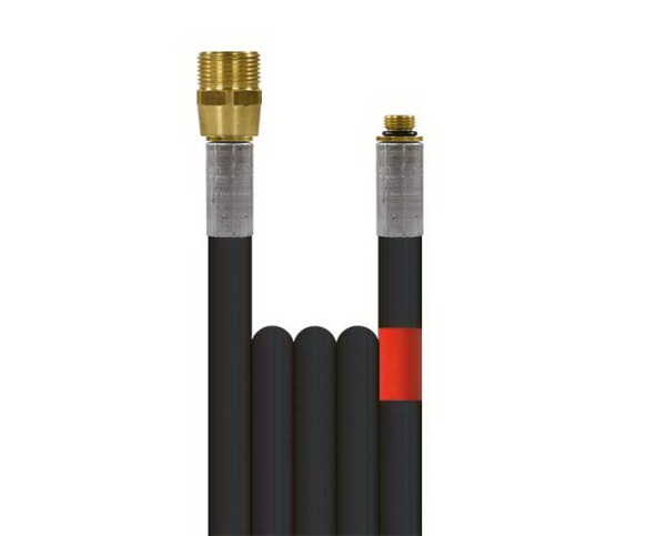 Шланг для прочистки труб и промывки канализации 40m 300 Бар износостойкий арт. 420310040