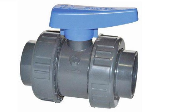 Кран шаровый D 50 мм ПВХ